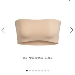 NWT FITS EVERYBODY BANDEAU | MICA - MICA / 3X Nude Color